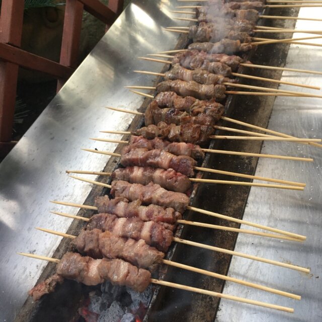 羊の串焼き・アロスティチーニ
