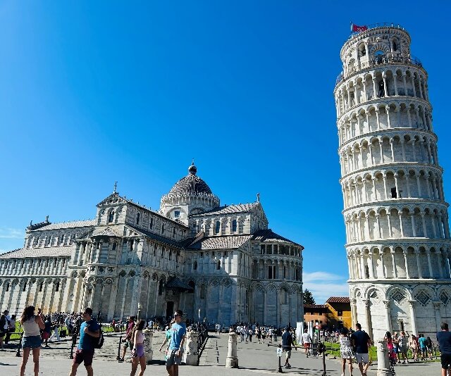 ピサ・Istituto Linguistico Mediterraneoにご留学中のお客様の写真